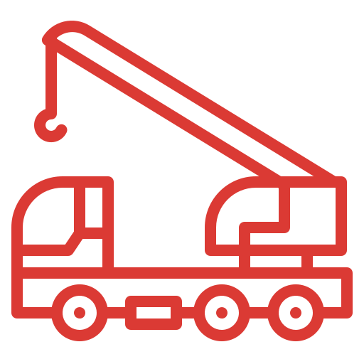 crane truck icon